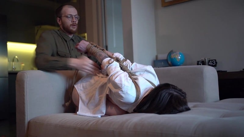 Russian girls fetish First-ever-hogtie-for-a-cute-submissive-girl 3