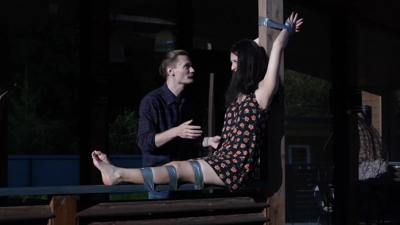 Russian girls fetish HER ARROGANCE IS STRIPPED AWAY OUTDOOR TICKLING REVENGE 5