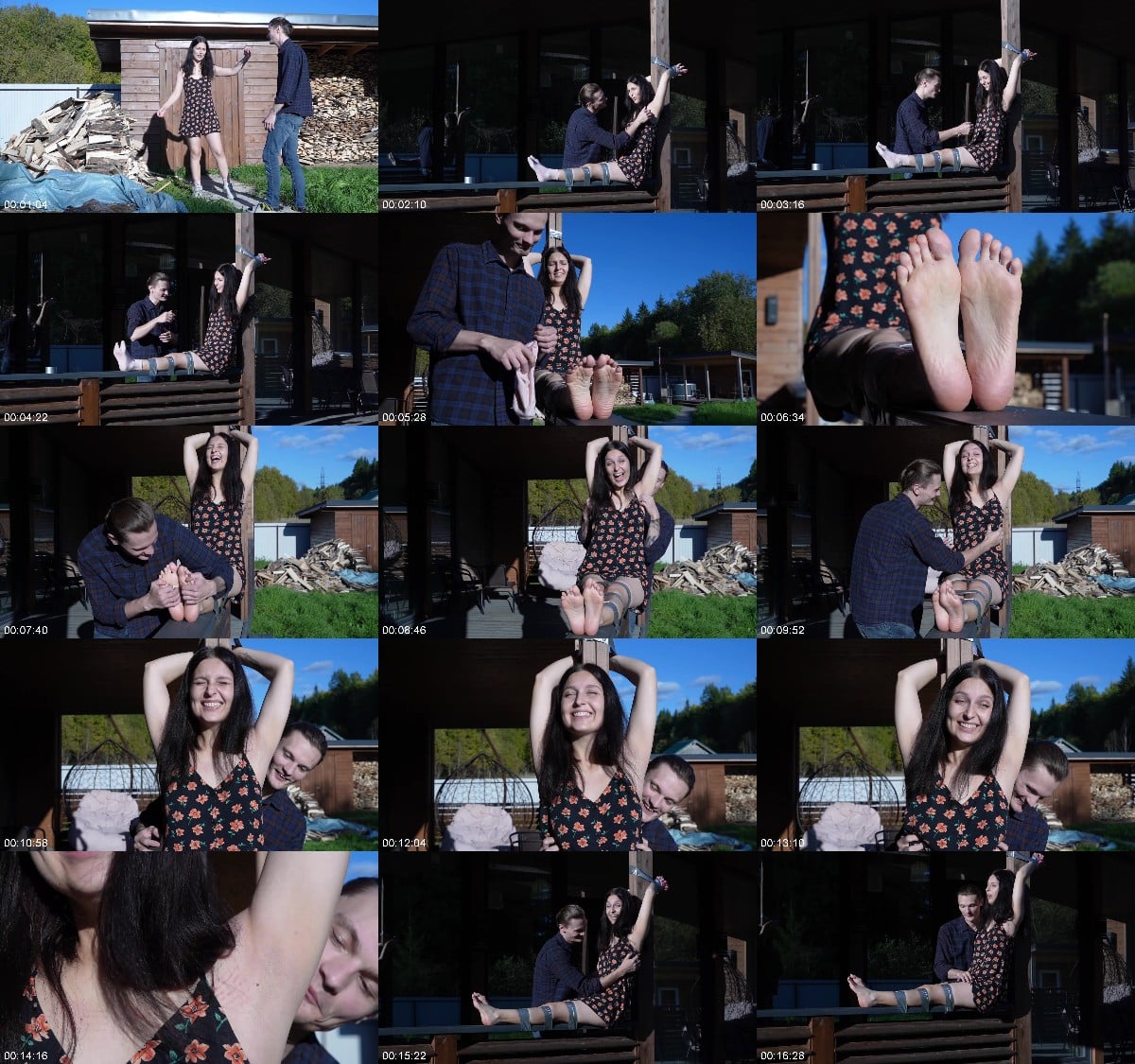 Russian girls fetish HER ARROGANCE IS STRIPPED AWAY OUTDOOR TICKLING REVENGE 6
