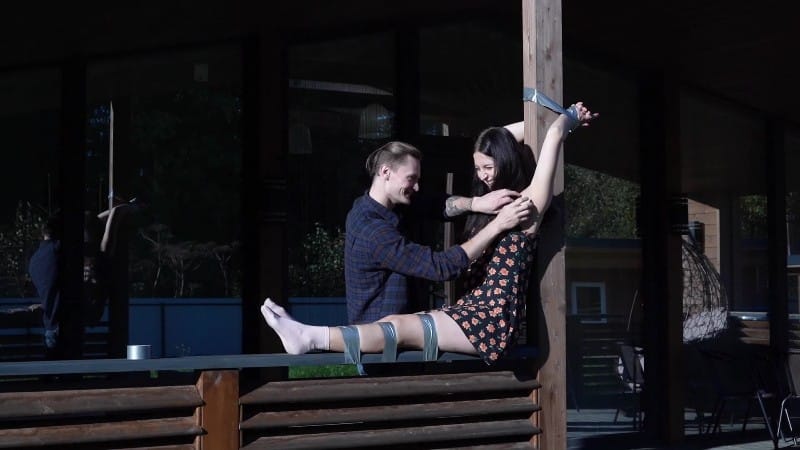 Russian girls fetish HER ARROGANCE IS STRIPPED AWAY OUTDOOR TICKLING REVENGE 1