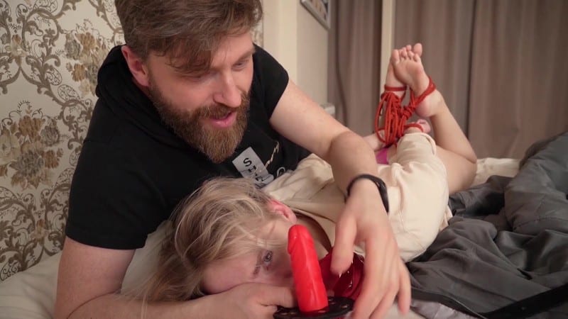 Russian girls fetish HUMBLING MY SASSY STEPSIS WITH DEEP THROAT TRAINING 3