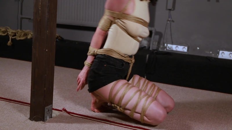 Russian girls fetish Irresistible bondage and huge ballgag 1
