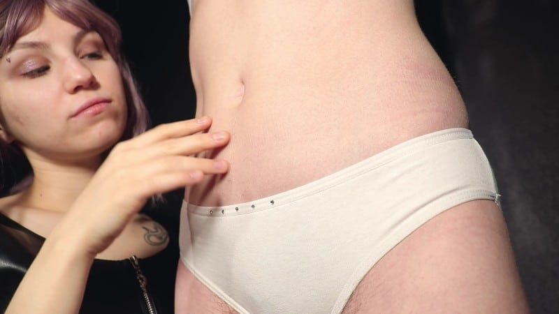 Russian girls fetish Obey-and-worship-my-navel 1