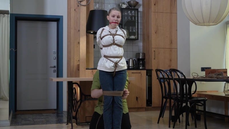 Russian girls fetish ROPES GAG AND HIGH CURRENCY AS A PERFECT TORMENT 2