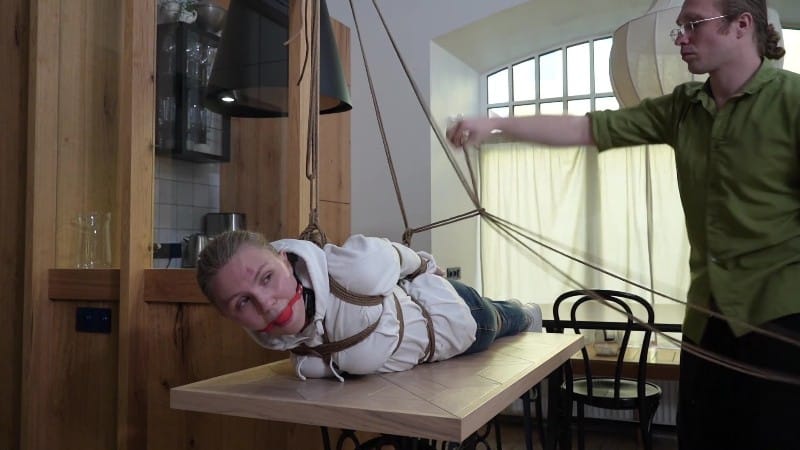 Russian girls fetish ROPES GAG AND HIGH CURRENCY AS A PERFECT TORMENT 3