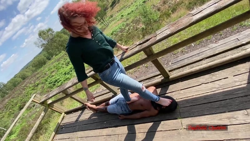 Sadistic Queens - Squishysax - Miss Katherine Kendal - Stomping Sweaty Feet 5