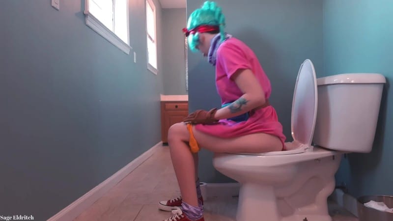 Sage Eldritch - Bulma Peeing [Voyeur 3