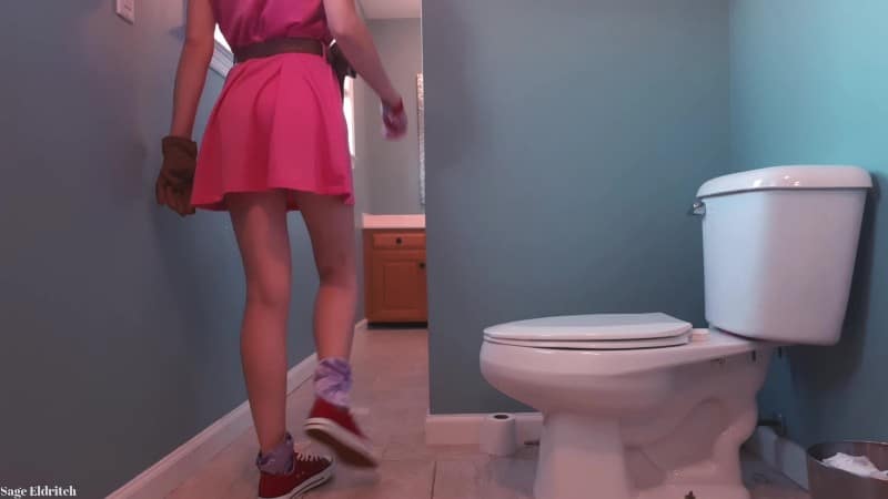 Sage Eldritch - Bulma Peeing [Voyeur 5