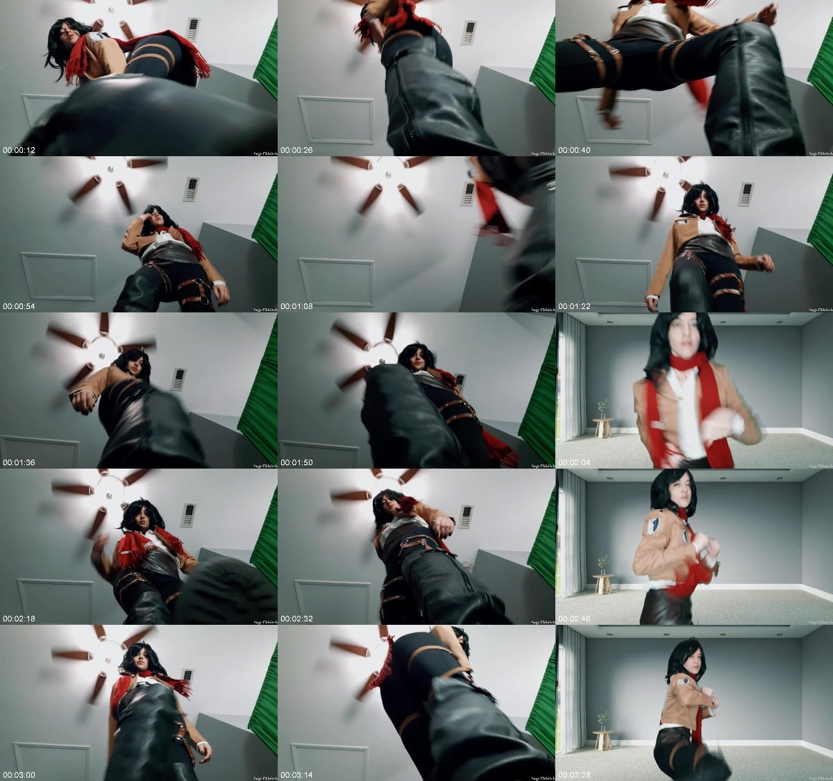 Sage Eldritch - Mikasa Ackerman Executrixxx in Boots 6