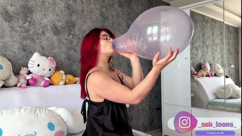 Sexy Blow2Pop Show Sabina Bursts 4 Crystal Balloons 4