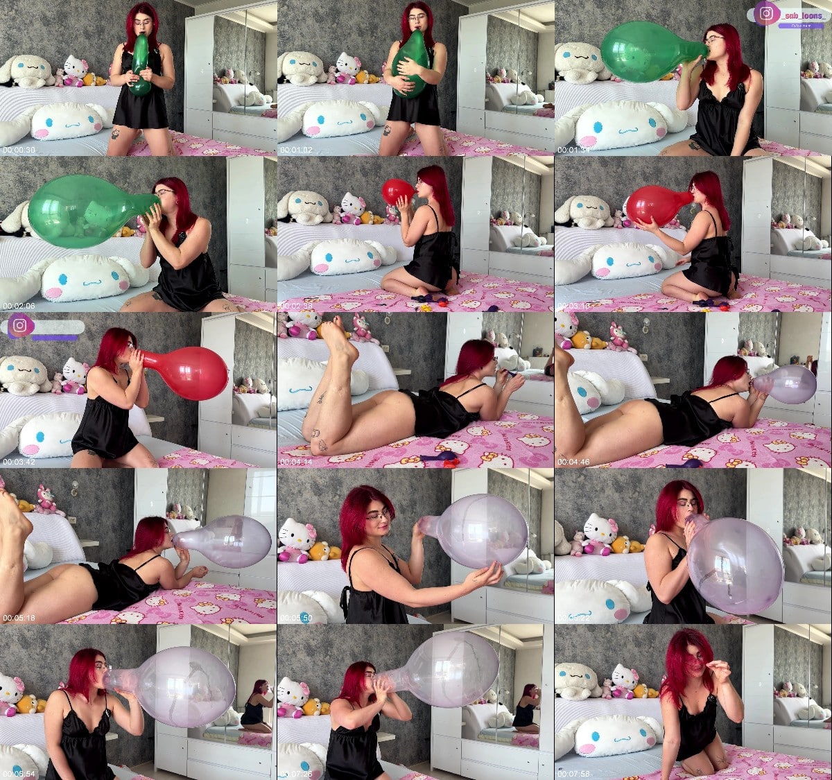 Sexy Blow2Pop Show Sabina Bursts 4 Crystal Balloons 6