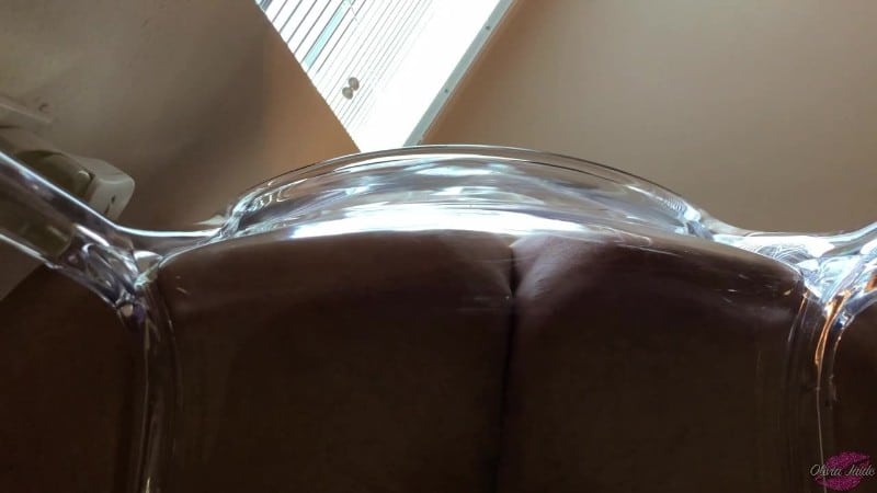 Show Off Booty Shake Butt Drops In Transparent Chair Mp4 720 4