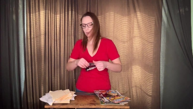 SneezeGoddess - Shredding Documents and Comic Books by Hand 5