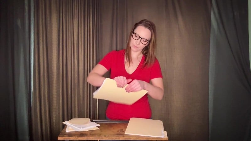 SneezeGoddess - Shredding Documents and Comic Books by Hand 1