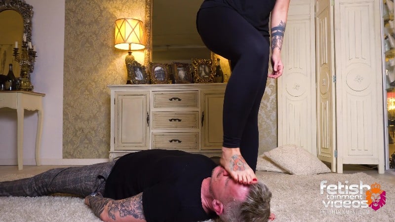 Submission With Feet And Spit In The Face Foot Domination Spitting With Milf Mistress Lena C 4K Uhd Mp4 5