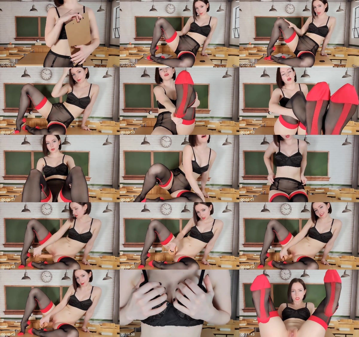 TheTinyFeetTreat - Teacher Stockings Virtual Sex 6