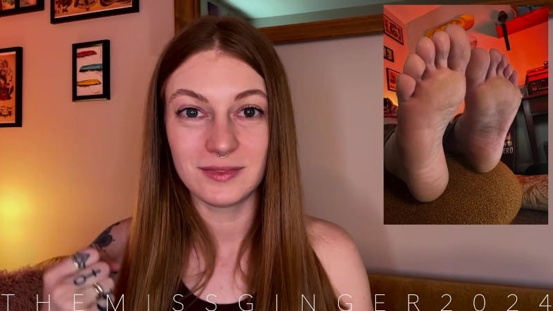 The Miss Ginger - Turning Into A Foot Fag 2