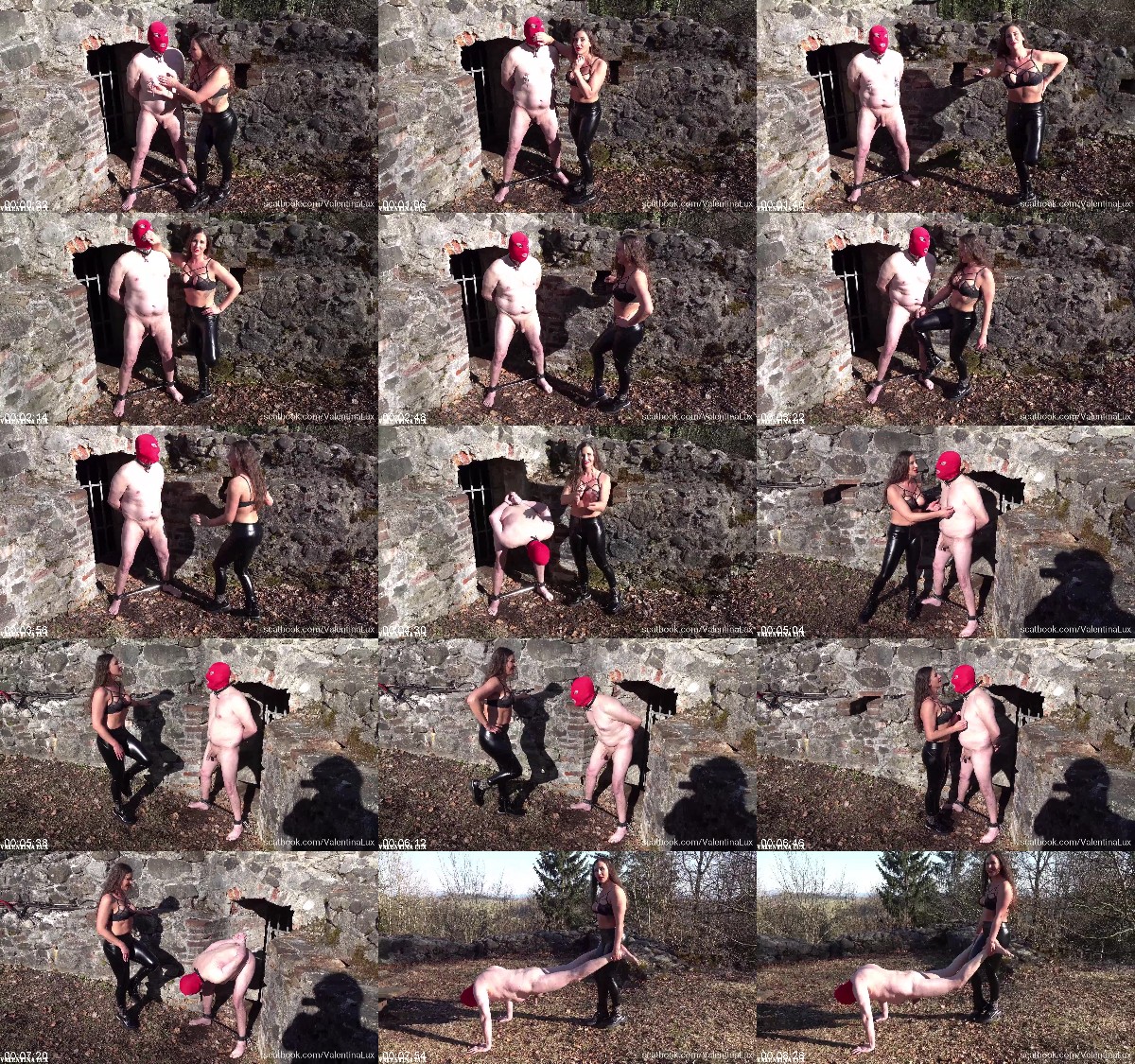 ValentinaLux - Ballbusting in Burgruine 6