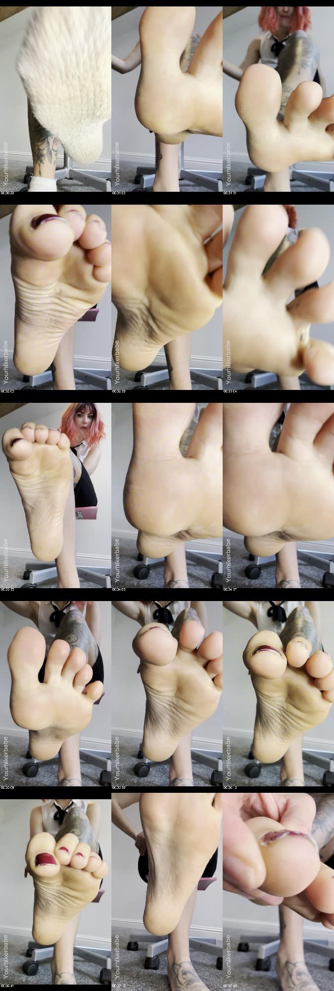Yourhikerbabe - A Day in the Life As Your Mistress's Footstool 6