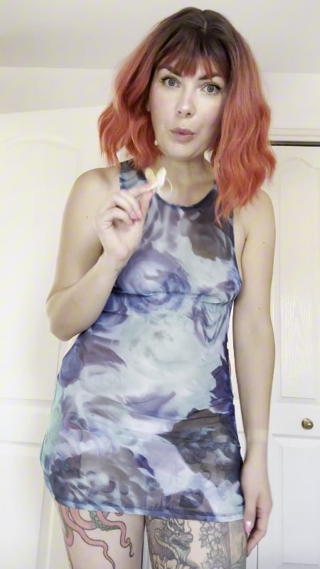 Yourhikerbabe - Bratty Girl Humiliates You For Using A Pacifier JOI 13