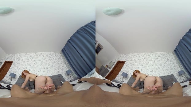 [CzechVRFetish] Mia Stone - German Redhead's Lovely Feet (456) - 8k [7680x3840] 5