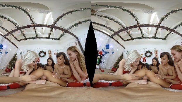 [Jules Jordan] Pretty Little Sluts - 2018 [Split Scenes] 720p H.265 4