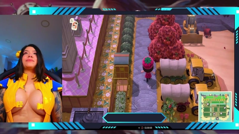 gundamchick Gaming-Fun-with-a-Sneaky-Peek 1
