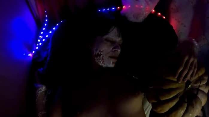 Halloween Submissive - Erotic Pumpkin Kink & Cumshot In Scary Hospital 5