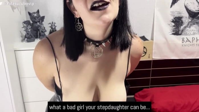 Gothic Satanic Girl - Joi Your Goth Stepdaughter 7