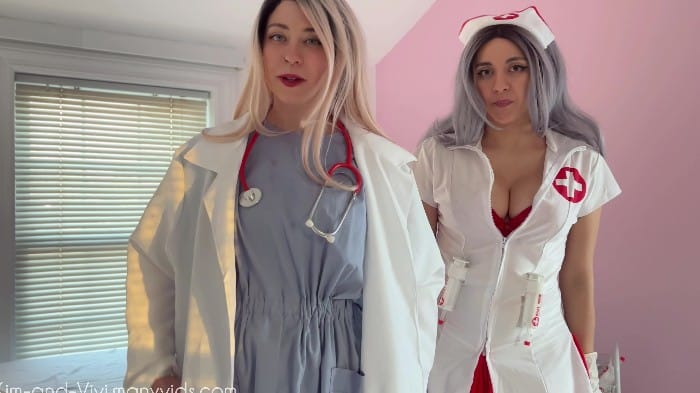 Kim And Vivi - Family Doctor Humiliates Your Tiny Penis (2025-04-24)[2160p] 2