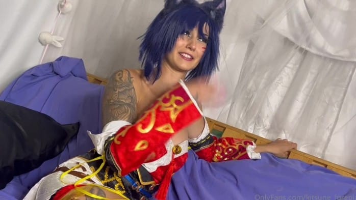 [Onlyfans] Kitsune Foreplay - Ahri Vores Minions When She's Bored 3