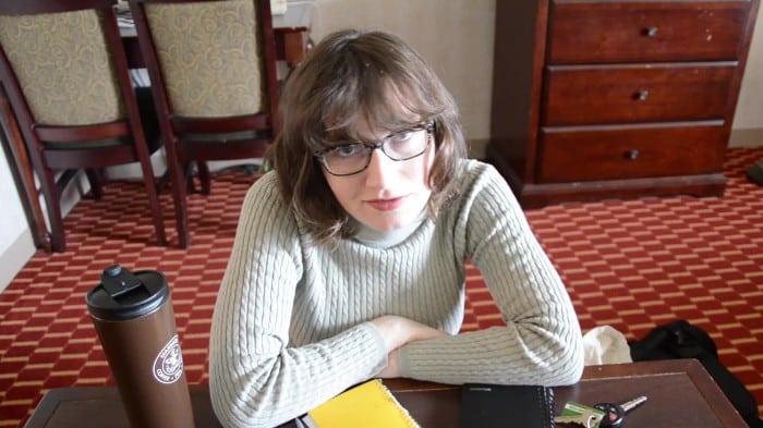[ManyVids] Bettie Bondage - Nerdy Tutor Blowjob And Facial (1080p) 33