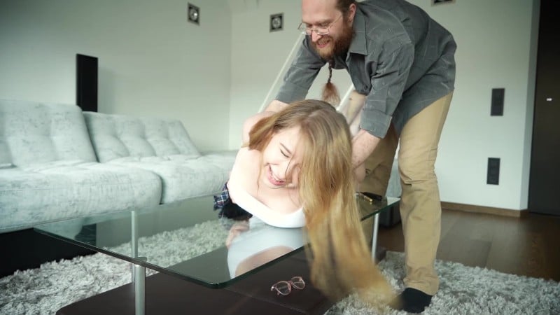 manyvids Russian girls fetish Annoying English teacher tied up and tickled 1
