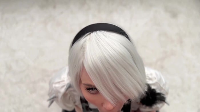 [MV-Sweetiefox] 2b Deepthroats Rough Fucks In All Poses And Facial - Cosplay 2024 [2160p] 22