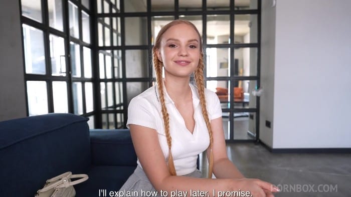 [PornBox] Verlonis Alina - Naughty College Girl Cheats With Friend Instead Of Playing Games And Gets Creampie (25.10.03) [1080p] 1