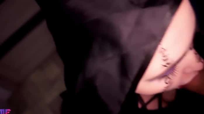 Sloppy Blowjob From Stepsister On Halloween 3