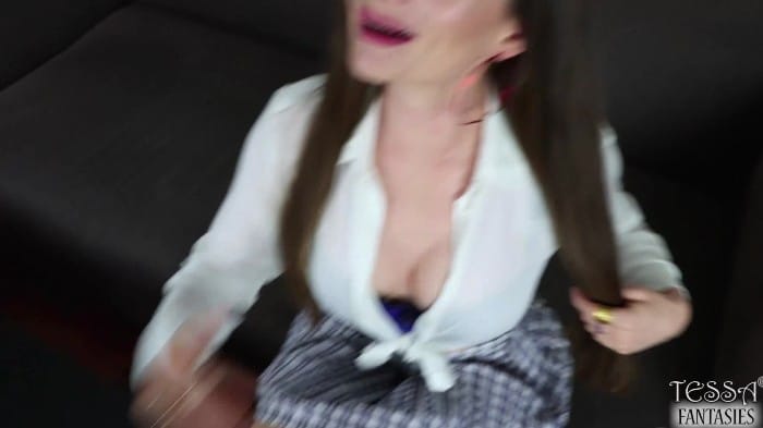 [clips4sale.Com] Tessa Fantasies - Arrogant Student Thought Her Exam Would Be Easy. Hairjob 2