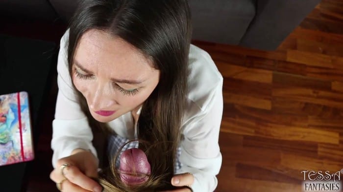 [clips4sale.Com] Tessa Fantasies - Arrogant Student Thought Her Exam Would Be Easy. Hairjob 5