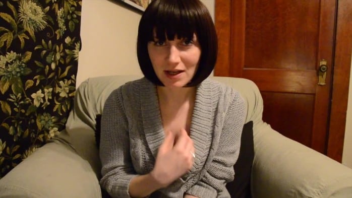 [Chaturbate] Ruby May - Masturbating With Dildo - Old Camrip (2017?) [240p] 2