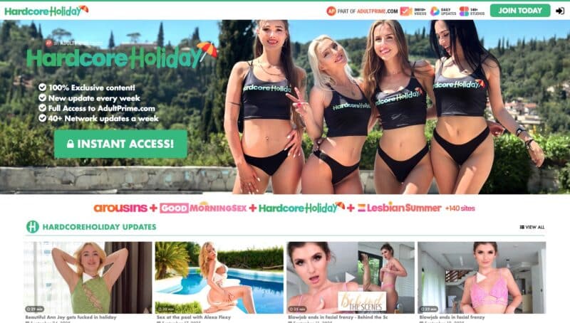 HardcoreHoliday.com Leaks Siterip tezfiles [57 Videos / 110 GB] 1