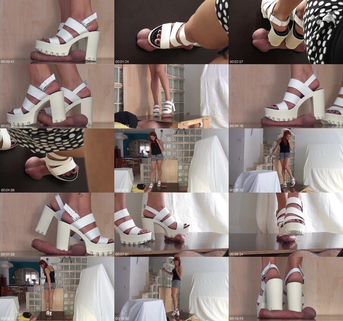 Aballs And Cock Crushing Sexbomb - CBTrample - High Heel Cock And Ball Trampling By Sexy Mistress Lara Cuore Part 2 6