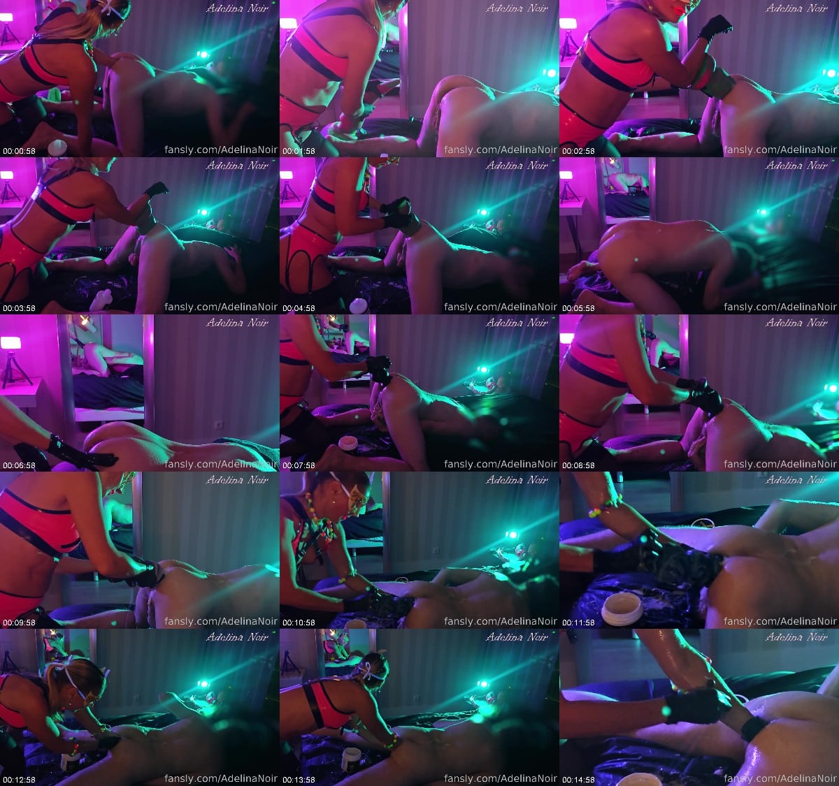 Adelina Noir - Extreme Monster BIG BUTT PLUG 6