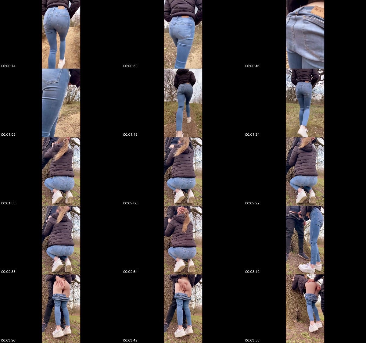 Alex Sander - Schnellspritzer fickt geile Outdoor 6