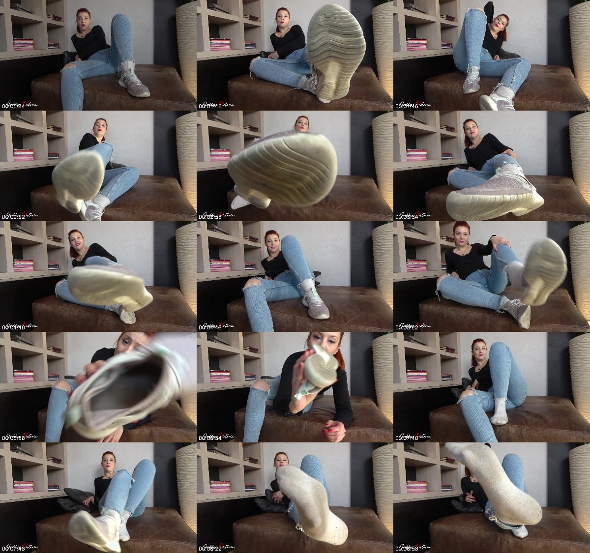 All4 Goddess Victoria - These Socks Are Literally Soaked With Sweat Part 1 6