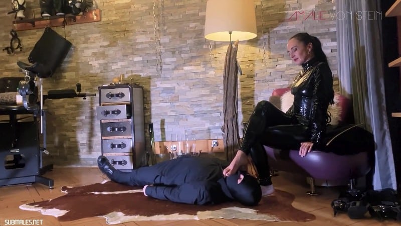 Amalie Von Stein - Latex Spit Slave - Obey And Swallow Like a Good Little Piggy 5