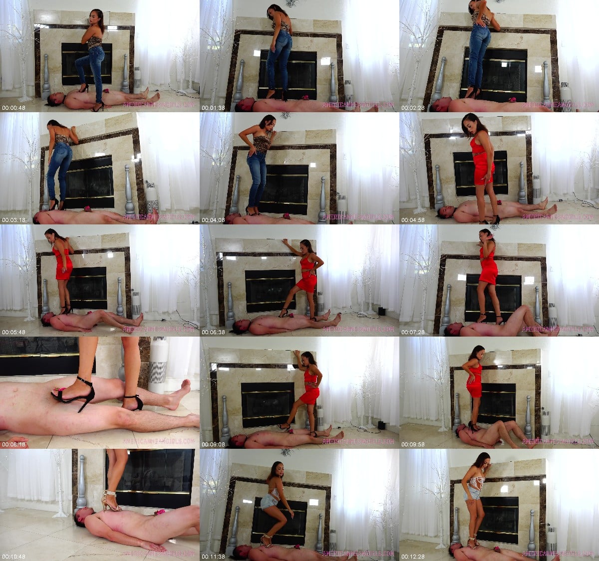 American Mean Girls - Trample Try On For Alpha - Goddess Draya 6