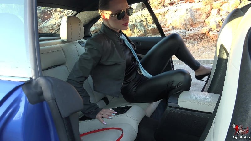 Angel The Dreamgirl - Back To The Car - Ladyboss Loses Control 4K 2