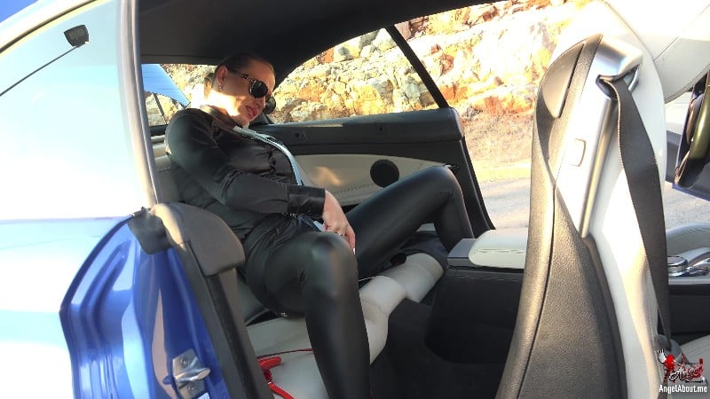 Angel The Dreamgirl - Back To The Car - Ladyboss Loses Control 4K 3