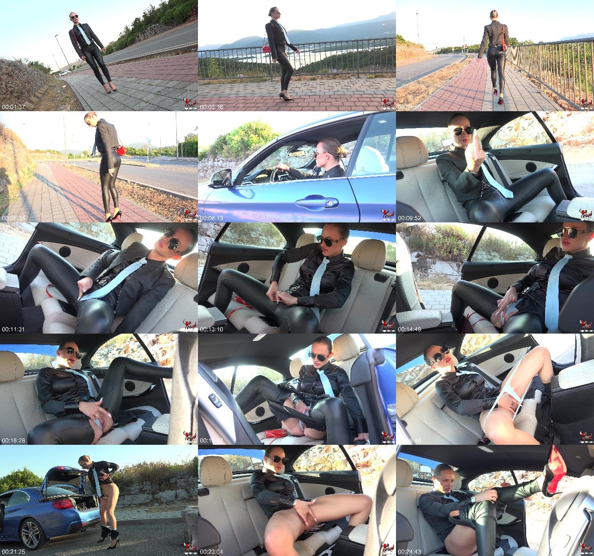 Angel The Dreamgirl - Back To The Car - Ladyboss Loses Control 4K 6