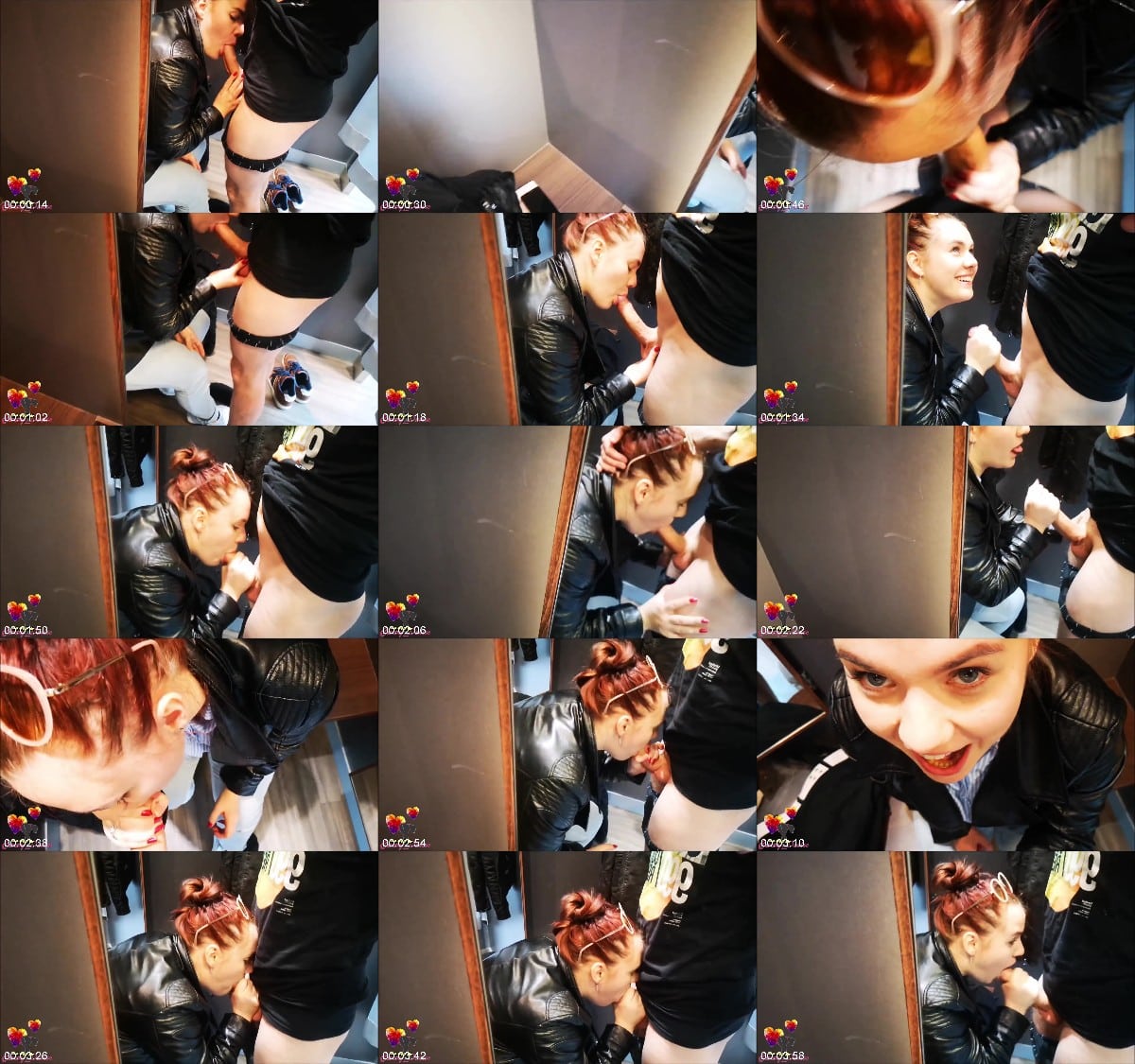 AnjaAmelia - Blowjob und Cumshot im Kaufhaus 6